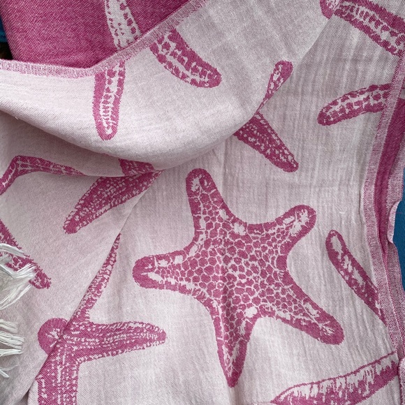 Seaside Collection Oversized Soft Cotton Towel - Picture 3 of 5